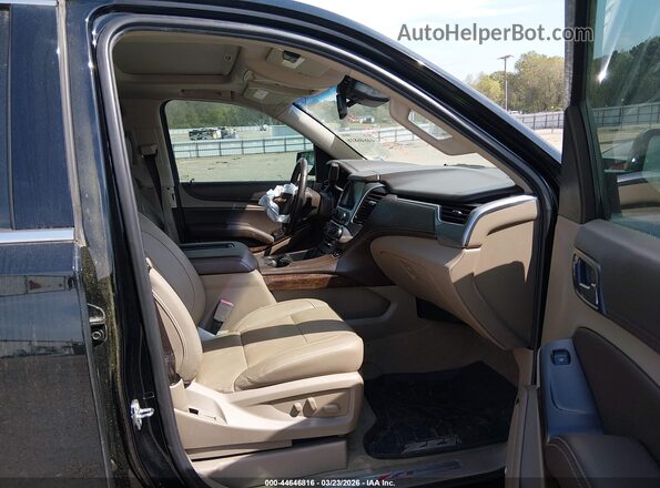 1GNSKBKC9JR351869 2018 CHEVROLET TAHOE Black Vista interior delantera