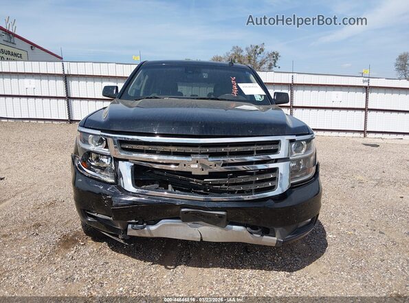 1GNSKBKC9JR351869 2018 CHEVROLET TAHOE Black Vista del cuadro de instrumentos