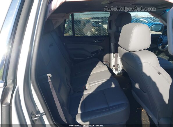 1GNSKBKCXJR180727 2018 CHEVROLET TAHOE Серебряный Вид наклейки с VIN-кодом
