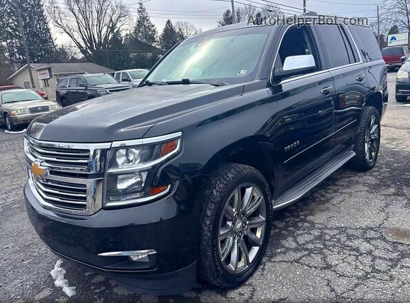 1GNSKCKC1GR117966 2016 CHEVROLET TAHOE Черный Задняя левая четверть