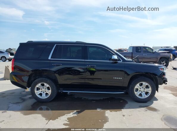 1GNSKCKC3HR292799 2017 CHEVROLET TAHOE Black Widok wnętrza z tyłu