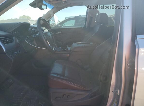 1GNSKCKC4GR458133 2016 CHEVROLET TAHOE Silver Vista interior delantera