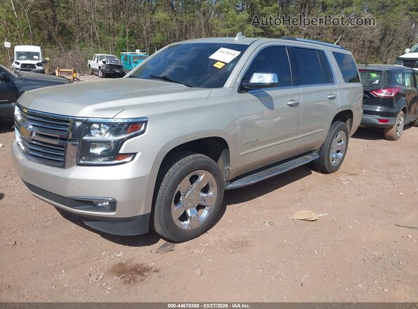 1GNSKCKC7GR280718 2016 CHEVROLET TAHOE Silver Առջևի ձախ երեք քառորդ տեսարան