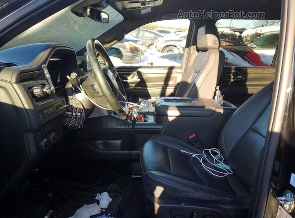 1GNSKCKD3PR202817 2023 CHEVROLET SUBURBAN Black Widok wnętrza z przodu