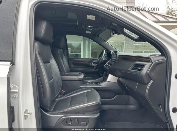1GNSKCKD4MR161237 2021 CHEVROLET SUBURBAN White Widok wnętrza z przodu