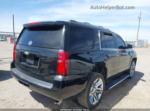 1GNSKCKJ1LR127194 2020 CHEVROLET TAHOE Черный Задняя правая четверть