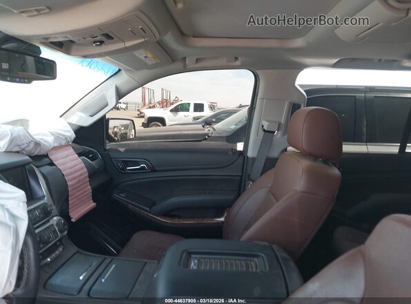 1GNSKCKJ1LR127194 2020 CHEVROLET TAHOE Черный Вид салона спереди