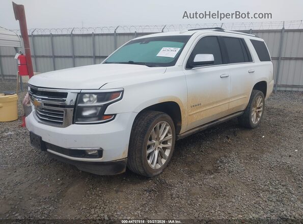 1GNSKCKJ6KR285030 2019 CHEVROLET TAHOE White 
