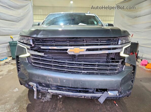 1GNSKCKT1PR513797 2023 CHEVROLET SUBURBAN Green Front view