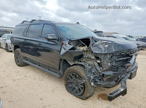 1GNSKDKD8MR358143 2021 CHEVROLET SUBURBAN Black წინა მარჯვენა