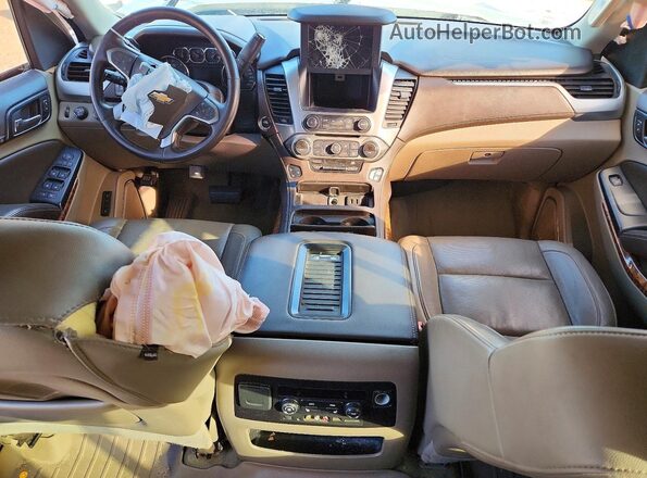 1GNSKJKC7GR455828 2016 CHEVROLET SUBURBAN Gold Առջևի վահանակի տեսք
