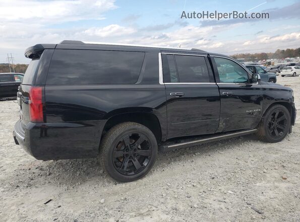 1GNSKJKCXJR360705 2018 CHEVROLET SUBURBAN Black Tył prawy