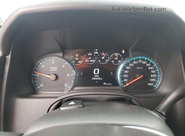 1GNSKJKCXJR360705 2018 CHEVROLET SUBURBAN Black Widok zestawu wskaźników