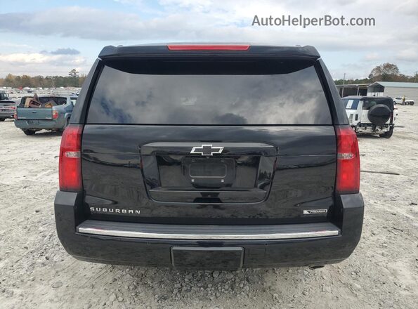 1GNSKJKCXJR360705 2018 CHEVROLET SUBURBAN Black Widok z tyłu