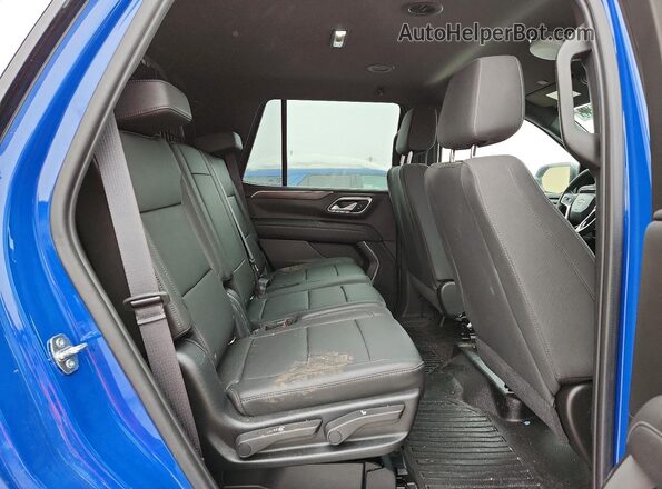 1GNSKLED8MR448446 2021 CHEVROLET TAHOE Blue Vista interior trasera
