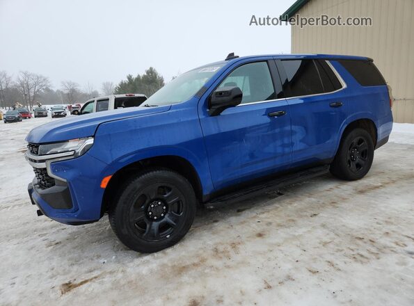 1GNSKLED8MR448446 2021 CHEVROLET TAHOE Blue 