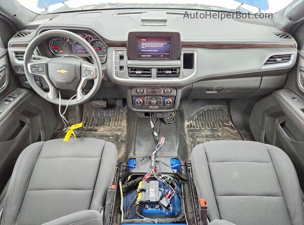 1GNSKLED8MR448446 2021 CHEVROLET TAHOE Blue Vista del salpicadero