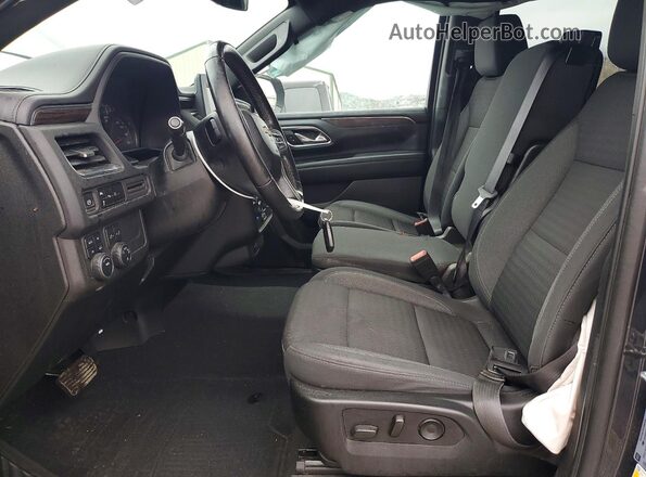 1GNSKMED8PR149355 2023 CHEVROLET TAHOE Black Front interior view