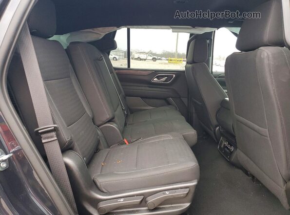 1GNSKMED8PR149355 2023 CHEVROLET TAHOE Black Rear interior view