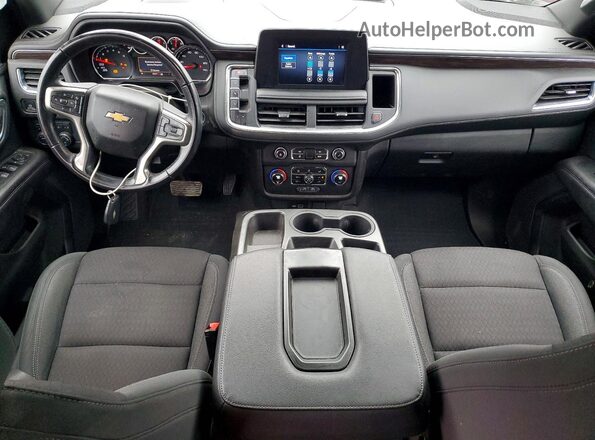 1GNSKMED8PR149355 2023 CHEVROLET TAHOE Black Dashboard view