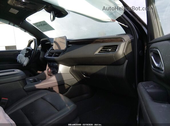 1GNSKNKD5RR123647 2024 CHEVROLET TAHOE Black Widok wnętrza z przodu
