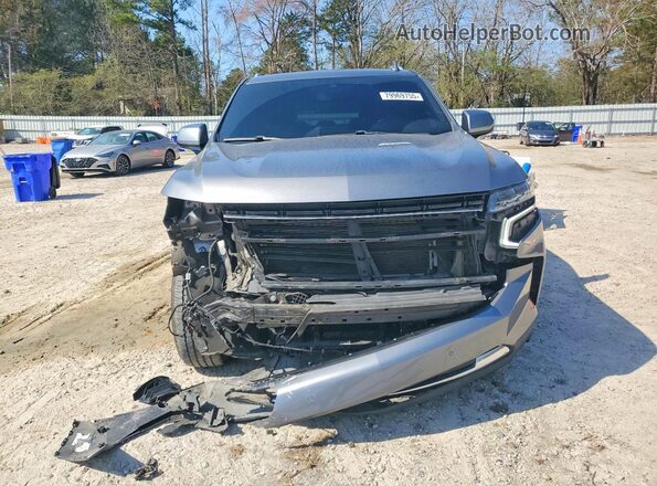 1GNSKNKDXMR237779 2021 CHEVROLET TAHOE Gray Widok z przodu