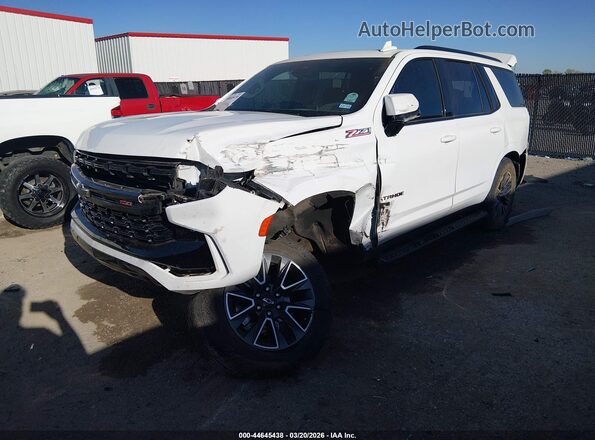 1GNSKPKD2RR107675 2024 CHEVROLET TAHOE White Передня ліва чверть