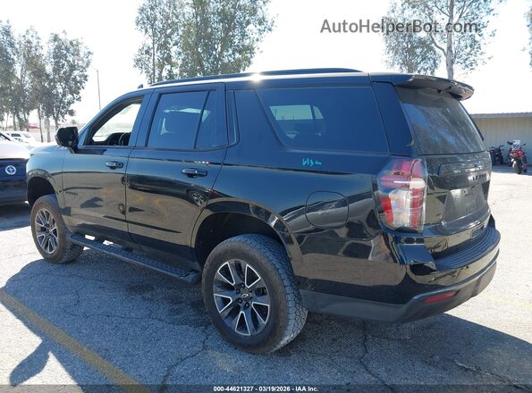 1GNSKPKD3MR384635 2021 CHEVROLET TAHOE Черный Задняя левая четверть