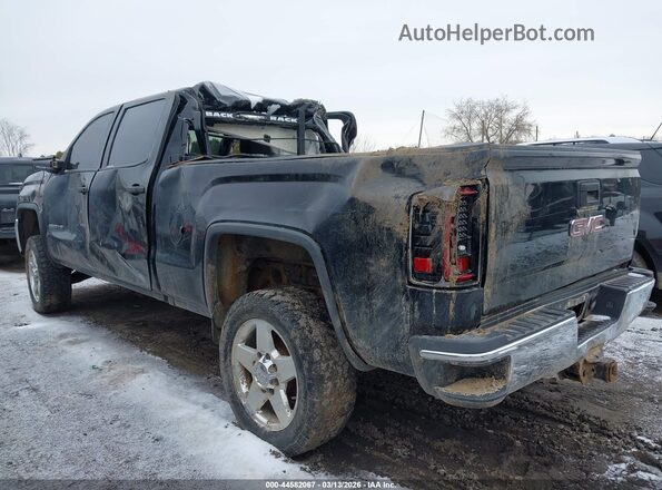 1GT12REY0JF225406 2018 GMC SIERRA Black Trasero izquierdo