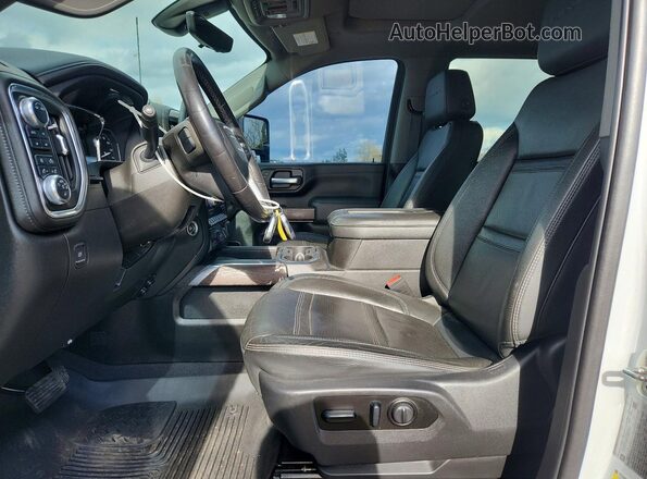 1GT49WEY7MF183148 2021 GMC SIERRA White Սալոնի դիմացի տեսք