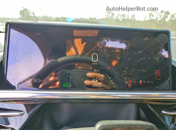 1GT4EXED2TU406107 2026 GMC SIERRA Черный Вид щитка приборов