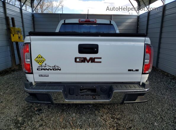 1GTG5CEA7G1209498 2016 GMC CANYON White უკანა ხედი