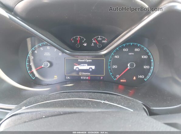 1GTG5CEN7K1242075 2019 GMC CANYON White Հետևի նստատեղերի տեսք