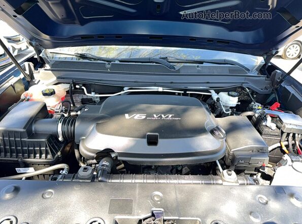 1GTG5DEN3K1345547 2019 GMC CANYON Blue Widok deski rozdzielczej