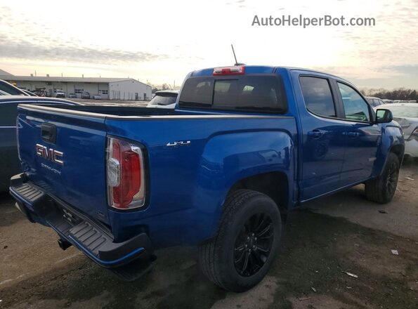 1GTG6CEN3N1284776 2022 GMC CANYON Blue Trasero derecho
