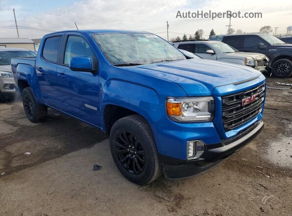 1GTG6CEN3N1284776 2022 GMC CANYON Blue Delantero derecho