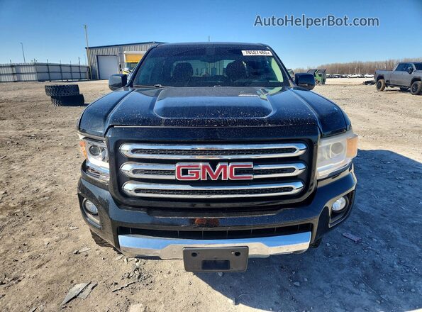 1GTG6CEN6H1196180 2017 GMC CANYON Black Widok z przodu