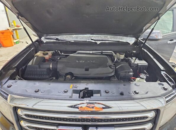 1GTG6DEN4H1322333 2017 GMC CANYON Черный Вид задней части салона