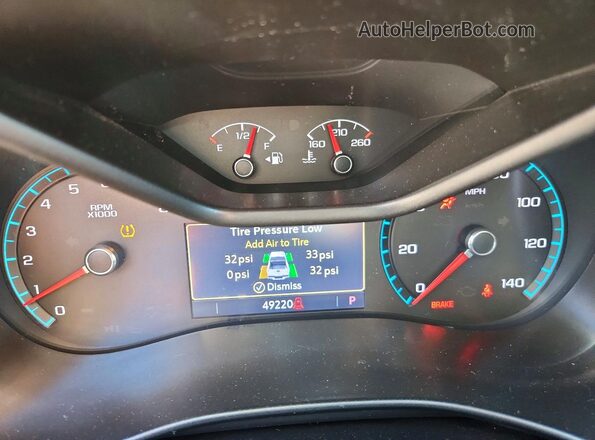 1GTG6FEN6M1205309 2021 GMC CANYON Gray Widok zestawu wskaźników