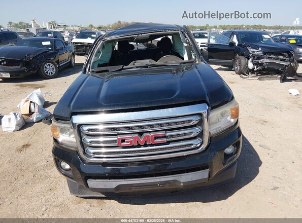 1GTH5CEAXG1300222 2016 GMC CANYON Black Vista del cuadro de instrumentos