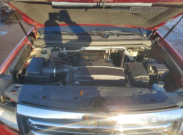 1GTH6CEA7H1269722 2017 GMC CANYON Красный Вид задней части салона