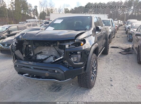 1GTP2DEK4T1130386 2026 GMC CANYON Black Առջևի ձախ երեք քառորդ տեսարան