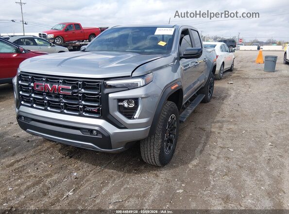 1GTP2DEK7T1127949 2026 GMC CANYON Gray Առջևի ձախ երեք քառորդ տեսարան