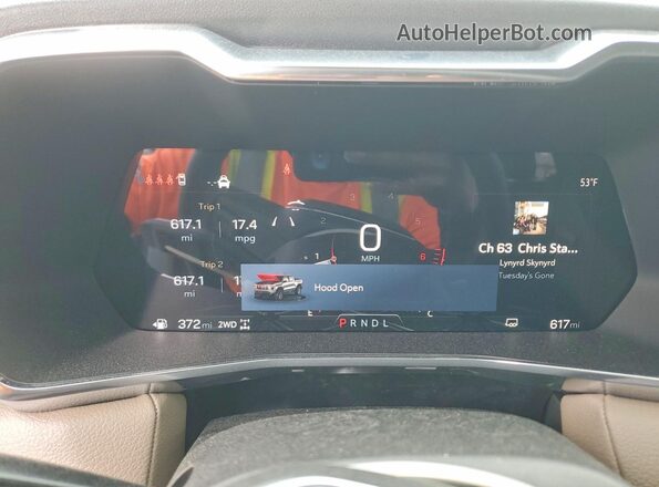 1GTP2FEK1T1173353 2026 GMC CANYON Blue Սարքավորումների վահանակի տեսք