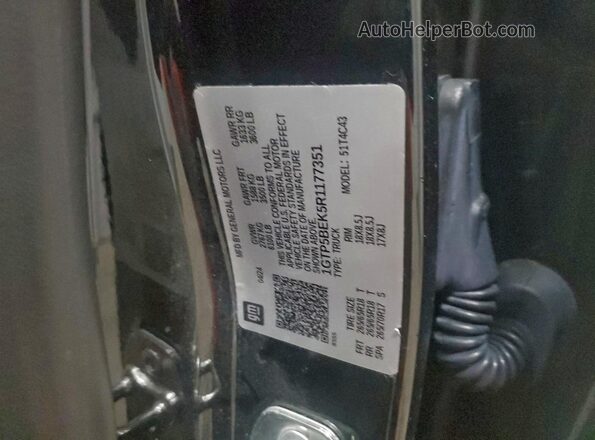 1GTP5BEK5R1177351 2024 GMC CANYON Black Շարժիչի բաժամունքի տեսք
