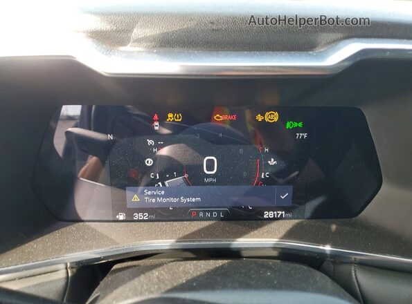 1GTP5BEK6P1221077 2023 GMC CANYON Серый Вид щитка приборов