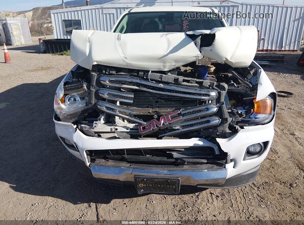 1GTP6DE13G1378856 2016 GMC CANYON White Widok z przodu