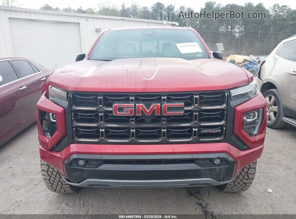 1GTP6EEK9R1163354 2024 GMC CANYON Red Widok zestawu wskaźników