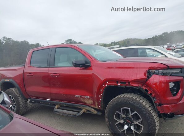 1GTP6EEK9R1163354 2024 GMC CANYON Red Widok wnętrza z tyłu