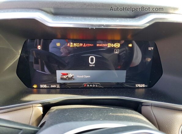 1GTP6FEK1P1103247 2023 GMC CANYON Черный Вид щитка приборов